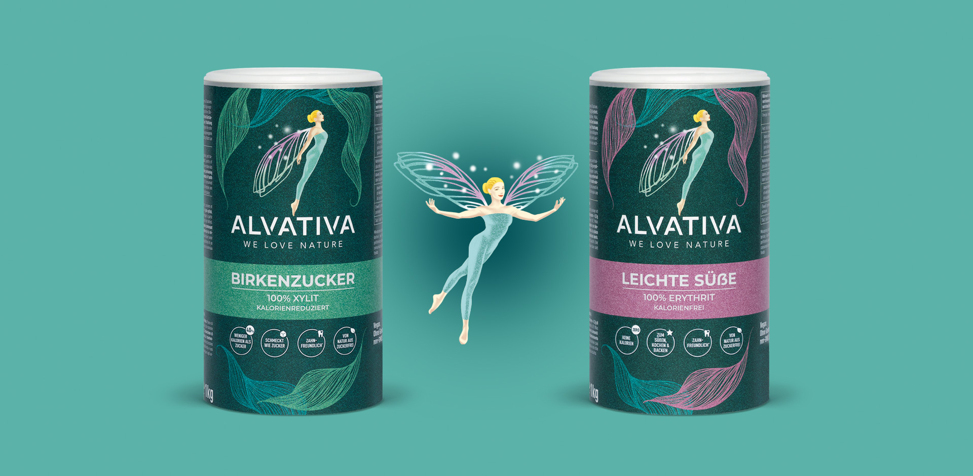 Alvativa Logo und Verpackung by HeySister Packaging Design