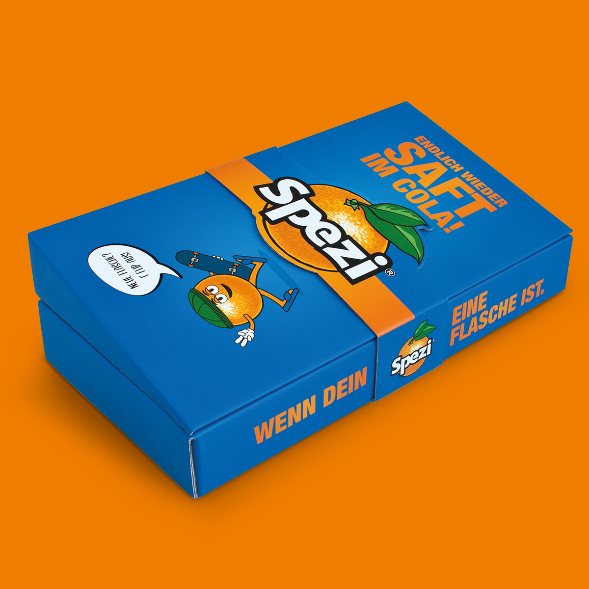 Verpackungsdesign Spezi Mehrweg Heysister